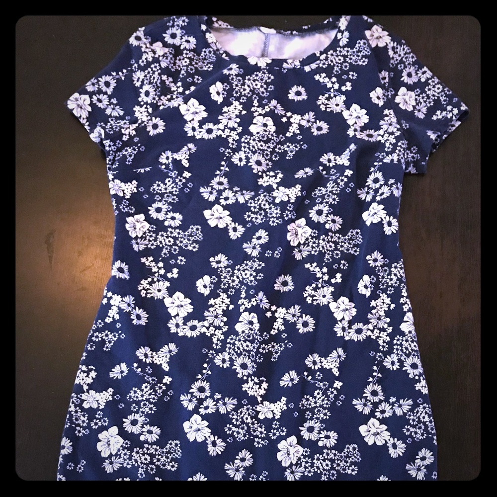 Old navy structured t shirt dress